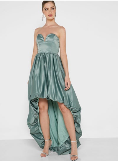 Buy Strapless High Low Dress in Saudi Arabia