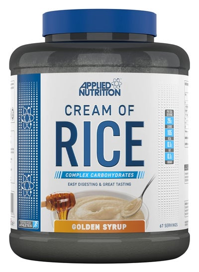 اشتري Applied Nutrition Cream of Rice, Golden Syrup, 2 KG, Source of Energy, Easy Digesting في السعودية