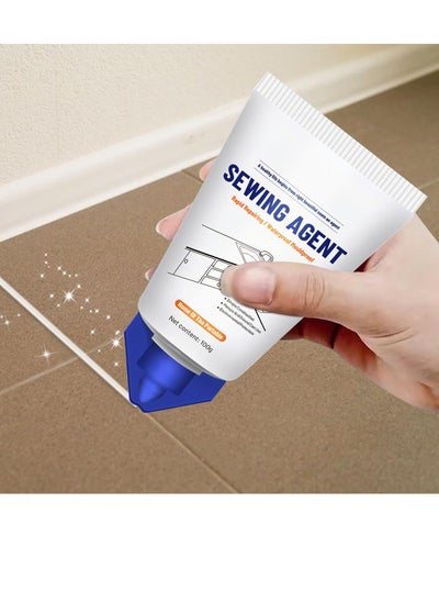 Buy Tile Grout Paint Cement Crack Filler Grout Sealer for Shower Tile Floor Tile and More Complete Solution for Filling Cracks and Gaps in Tile Surfaces Easy and Safe to Use White in UAE