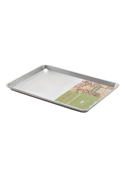 Buy Baker's Half Non-Stick Aluminum Sheet Pan Silver 1 x 13 x 17.94 Inch 43100 in Saudi Arabia