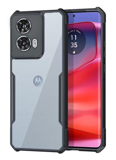 Buy Protective Case Cover For Motorola Edge 50 Fusion 5G Prevents Fingerprints and Yellowing in Saudi Arabia