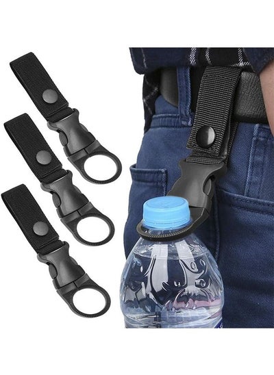 Buy 3PCS Bottle Hanging Buckle Clip Outdoor Portable Water Bottle Ring Holder Mineral Water Bottle Clip for Backpack Belt Belt Outdoor Camping Hiking Mountaineering Traveling in Saudi Arabia