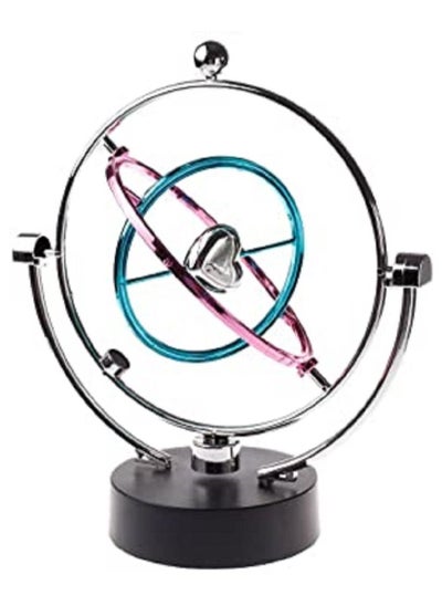 Buy Orbital art toy for home and office with a perpetual motion rotating kinematic tool design in Saudi Arabia