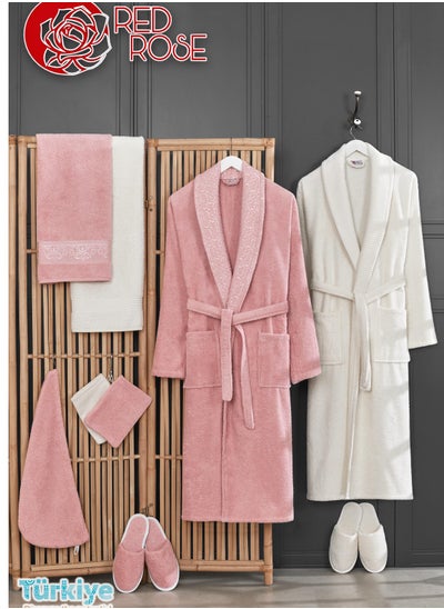 Buy 11-Piece Modern Turkish Bath Robe Set: A luxurious experience of comfort and elegance in Saudi Arabia