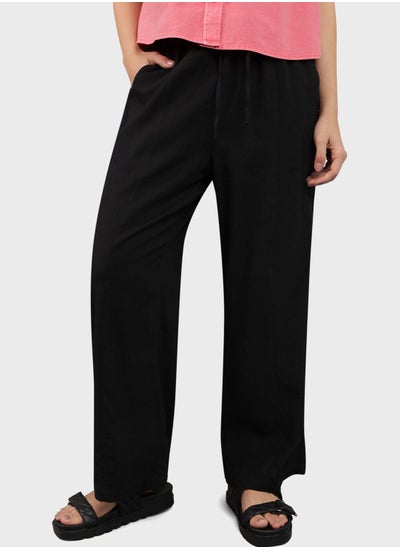 Buy High Waist Wide Leg Pants in Saudi Arabia