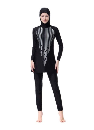 اشتري Conservative And Fashionable Burkinis Black في الامارات