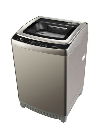 Buy 18KG TOP LOADING WASHING MACHINE WITH PUMP | 8 programs |SILVER color | Child lock |Top Lid Tempered Glass| Model Name: RO-18TLT in Saudi Arabia