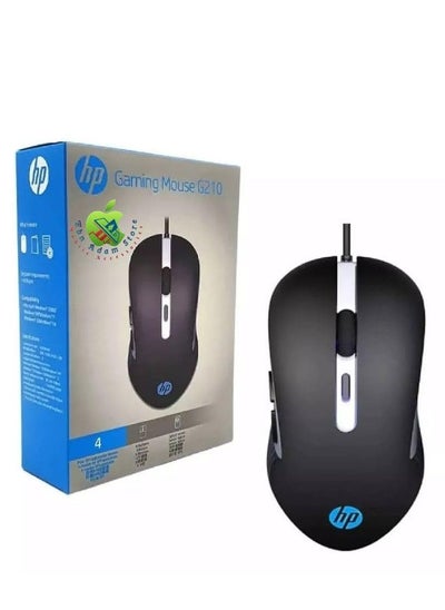 اشتري HP Original HP Gaming Mouse G210, 4 DPI, 6 Buttons, Optical Sensor في مصر