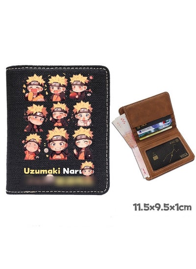 اشتري New Naruto Printed Waterproof Wallet في الامارات