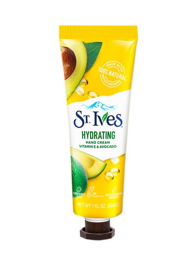 Buy Hydrating Vitamin E And Avocado Hand Cream White 30ml in UAE