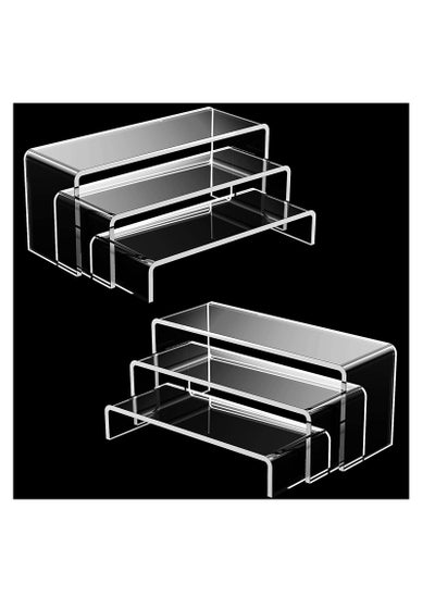 Buy Acrylic Stand 6pcs Set for Collections, Jewelry Display in UAE