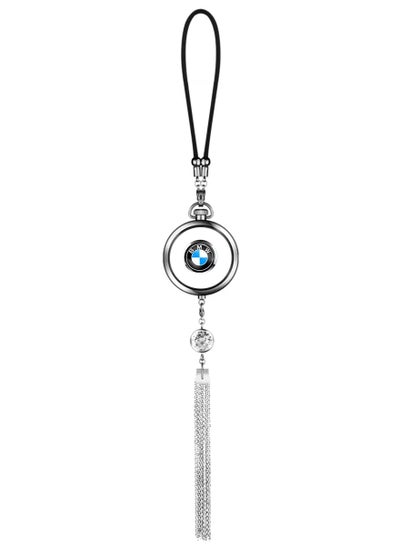 Buy BMW Car Logo Mirror Hanging Pendant High Quality Alloy Glass Mirror Desgin Pendant in Saudi Arabia