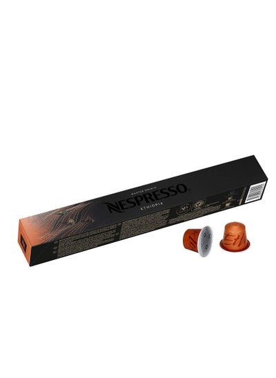 Buy Nespresso Ethiopia Original line, 10 Capsules in 1 Sleeve in UAE