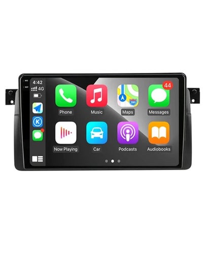 Buy Android Screen For BMW E46 1998 To 2006 4GB RAM Octa-Core processor Carplay Android Auto Wireless built In DSP GPS AHD Reversing Camera Included QLED in UAE