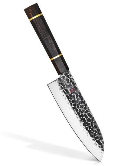 اشتري Santoku Knife 7inch SAMURAI BOKUDEN 18cm(steel AUS-8) في الامارات