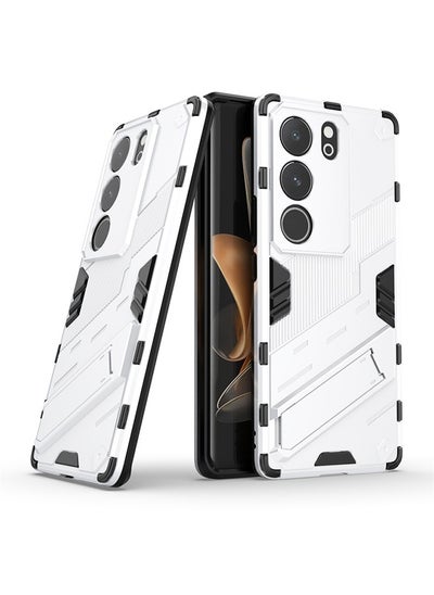 اشتري Phone Case Compatible with VIVO V29 5G/V29 Pro/S17/S17 Pro with Kickstand & Shockproof Military Grade Drop Proof Protection Sturdy Bumper Protective Back Cover في الامارات