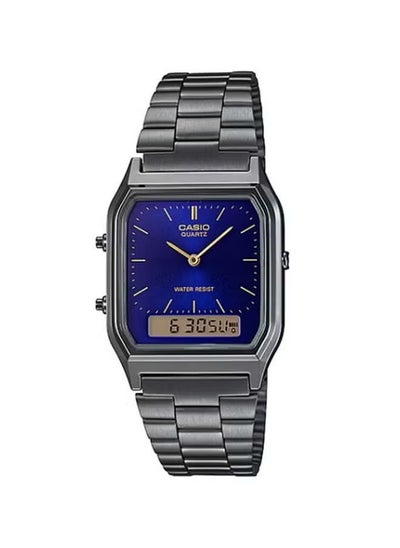 Buy Men's Stainless Steel Analog Digital Wrist Watch AQ-230GG-2ADF - 33 mm - Grey in Saudi Arabia