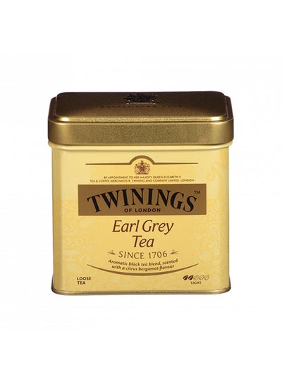 Buy Twinings Earl Grey Loose Tea Tins, Pack of 6, 7.05 Ounce Tins, Black Tea Flavoured with Citrus and Bergamot, Caffeinated in UAE