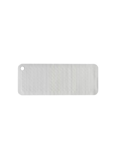 Buy Bathtub Mat Light Grey 33x84cm in UAE