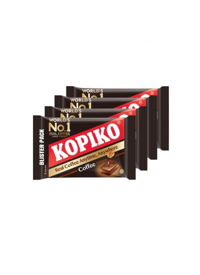 اشتري Kopiko Pocket Coffee Candy Pack Made of Indonesia Coffee Beans Contains Real Coffee Extract for Better Taste Worlds Best Coffee Candy (4 pack) في الامارات