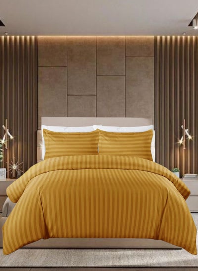 Buy 6 Pieces Striped King Duvet Cover Set in UAE