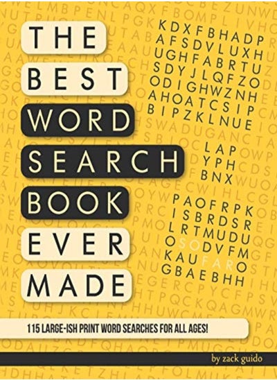 اشتري The Best Word Search Book Ever Made So Far 115 Word Searches In Largeish Print For All Ages by Guido, Zack Paperback في الامارات