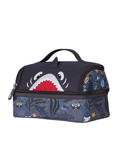 Buy Kids Insulated Lunch Bag Shark - Grey in UAE