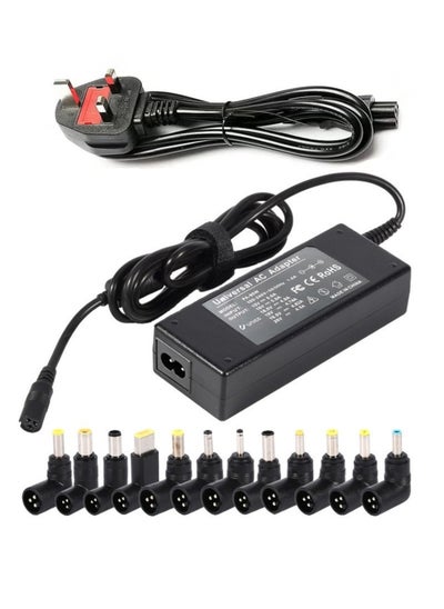 اشتري 90W Univeral Laptop Charger, 15V-20V Power Supply with 15 Connectors, Compatible with 65W 45W AC Adapter for Notebook ACER, ASUS, HP, LENOVO ThinkPad, SAMSUNG, SONY TOSHIBA في السعودية