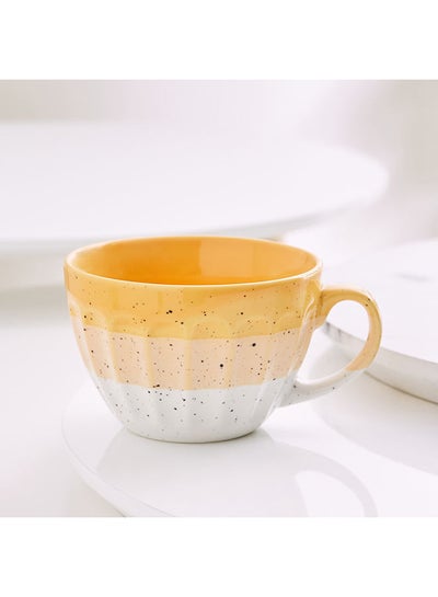 Buy Galexia Ceramic Cappuccino Mug 480 ml in UAE