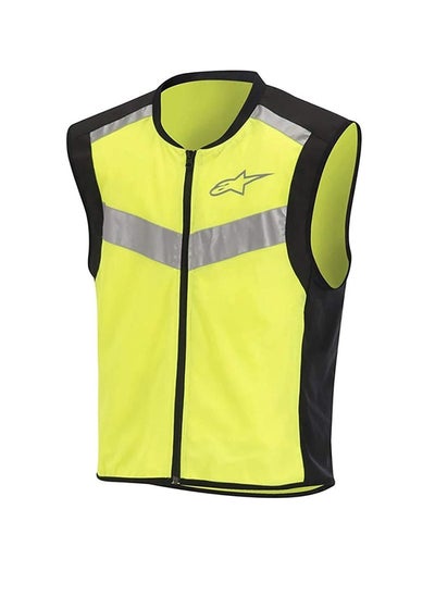 اشتري Alpinestars Flare Neon Vest Black & Yellow Fluo Small في الامارات