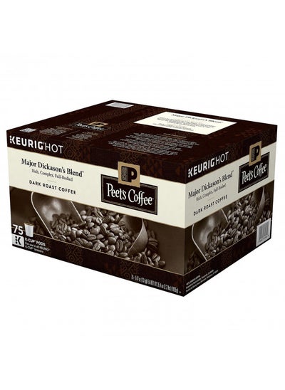 اشتري Peet's Coffee Major Dickason's Blend, Dark Roast (75 K-Cups) في الامارات