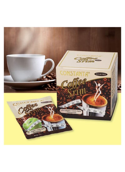 Buy Pack of 4 Coffee Body Srim With Sugar Free 12 Sachets 180X4 grams PACK OF 4 in UAE