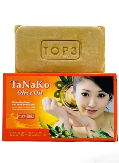 Buy Tanako Korean soap to lighten the skin and sensitive areas, treat acne and dark circles in Egypt