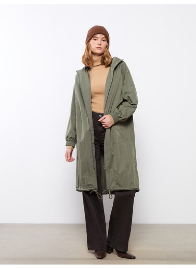 اشتري Hooded Regular Long Sleeve Women's Raincoat في مصر