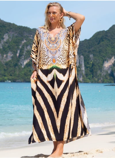 اشتري Beach Printed Robe Sunscreen Cover في الامارات