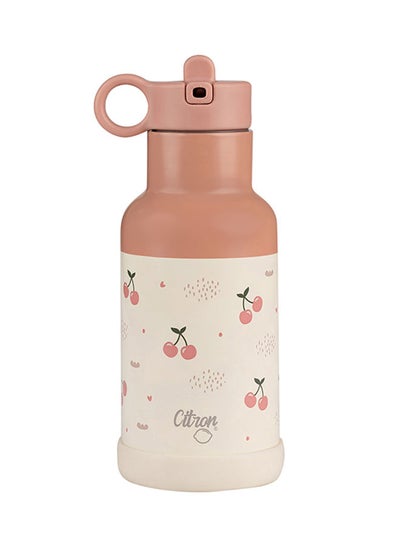 Buy SS Baby Water Bottle 350 Ml Cherry in UAE