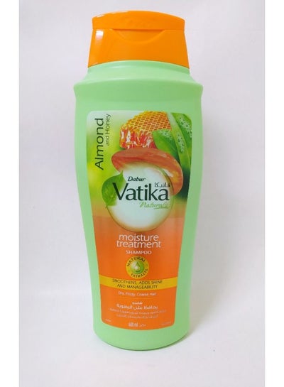 Buy Vatika Naturals Moisture Treatment Shampoo Almond & Honey  600Ml in Egypt