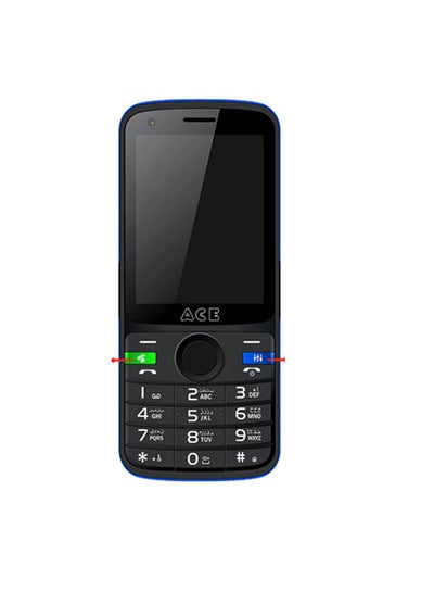 اشتري هاتف FE4 بسعة 32 ميجابايت يدعم تقنية 2G بلون أزرق في مصر