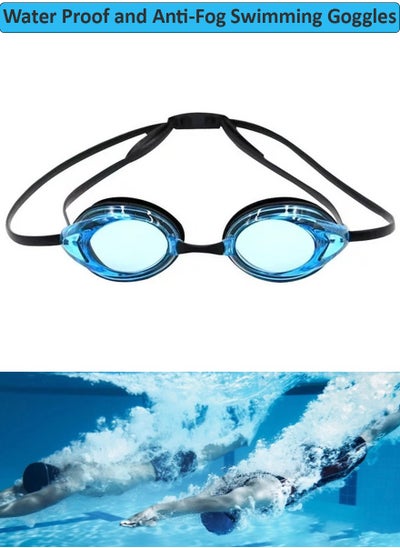 اشتري Professional Swimming Goggles - Anti Fog Swimming Glasses Offers A Clear Vision - Waterproof Swimming Goggle Protect Your Eyes From Chlorine and Germs, Anti-UV Swim Goggles Suitable For Men Women في السعودية