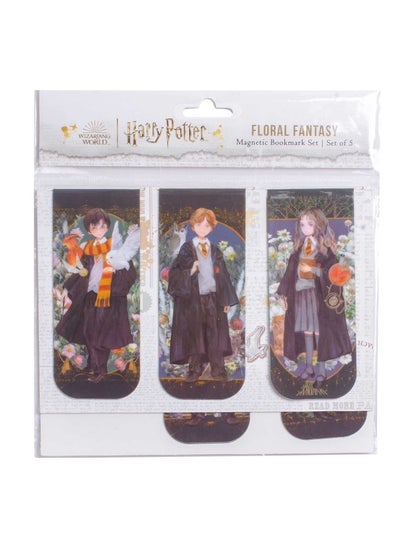 اشتري Harry Potter: Floral Fantasy Magnetic Bookmark Set (Set of 5) في الامارات