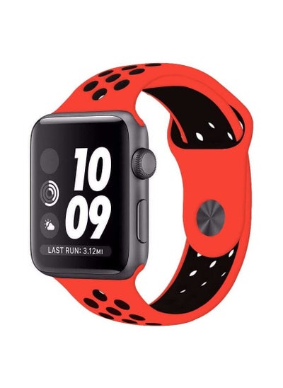 Buy Silicone Sport Band for Apple Watch 41mm 40mm 38mm, Soft Replacement Wrist Strap Compatible with iWatch Series 8/7/6/ SE/ 5/4/3/2/1 in Egypt