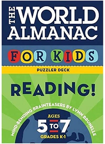 اشتري The World Almanac for Kids Puzzler Deck: Reading: Ages 5-7, Grades K-1 في الامارات