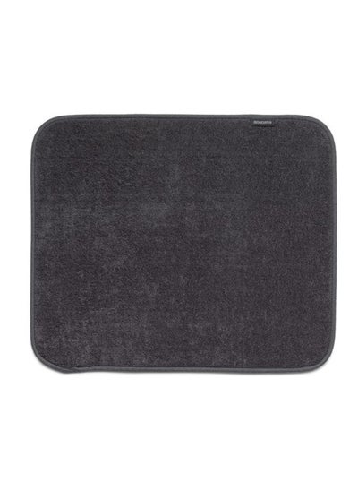 Buy SinkSide Microfibre Dish Drying Mat 47 x 40 cm  Dark Grey in UAE