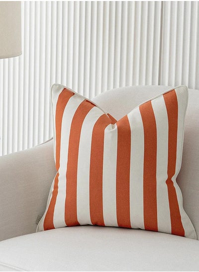 Buy Cushion Aelia Coral (with filler) Pillow Knot Home Cover Set for Modern Sofa Contemporary Living Room Bedroom and Office Soft Washable in UAE