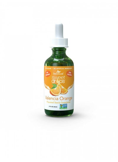 اشتري Sweetleaf Sweet Drops Valencia Orange Liquid Stevia Sweetener - Orange Stevia Drops, Zero Calories, Zero Sugar, Non-Gmo, Gluten-Free, Keto Friendly, Flavor Drops Stevia - 2 Fl Oz في الامارات