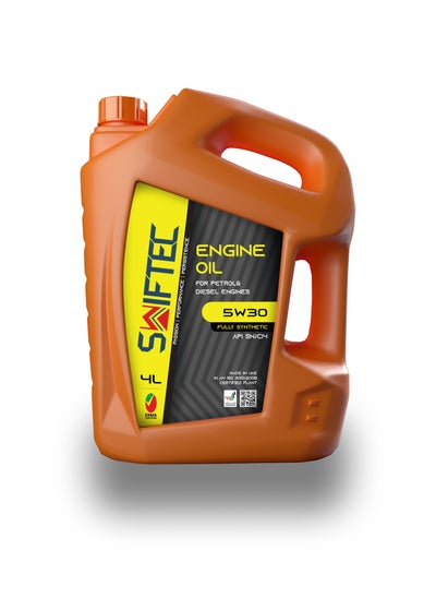 اشتري Swiftec 5W30 - Fully Synthetic Engine Oil - High Performance - For Petrol & Diesel Engines 4L في الامارات