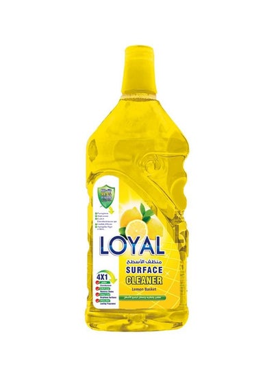 اشتري Surface Cleaner Liquid/Lemon Basket/Yellow/2400ml/Pack of 1 في الامارات