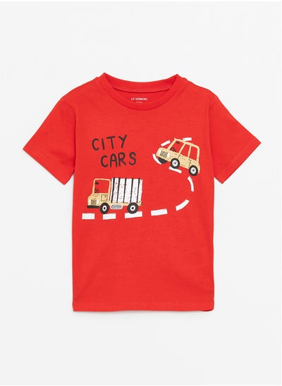 اشتري Crew Neck Short Sleeve Baby Boy T-Shirt في مصر