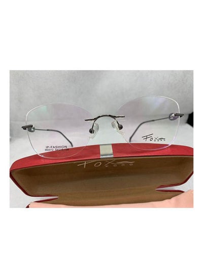 Buy Rimless Oval Eyeglass Frame 860012-C-9 in Egypt