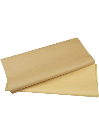 Buy 20-Piece Bouquet Flower Wrapping Paper for Gift Packaging Natural Kraft Paper 50*70cm in UAE